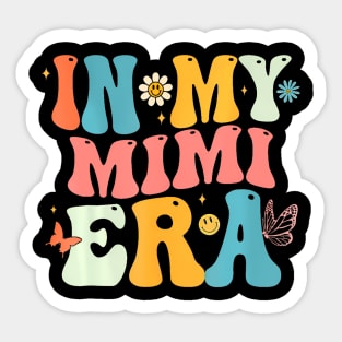Groovy In My Mimi Era Mom Grandma Mother's Day Sticker